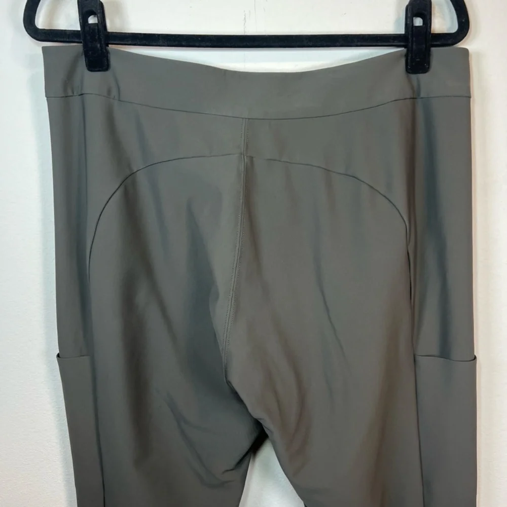 Athleta Stellar Pants Arbor Olive Stretch Skinny Pockets Office Outdoor  16 Tall - Picture 12 of 16